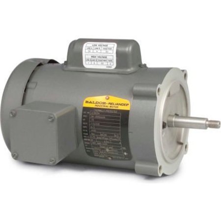 BALDOR-RELIANCE Baldor-Reliance Motor JL3503A, .5HP, 3450RPM, 1PH, 60HZ, 56J, 3420L, TEFC, F1 JL3503A